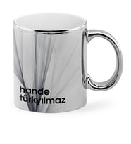 BK Gift Kişiye Özel İsimli Krom Kupa Bardak  50