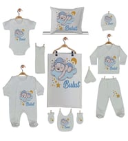 Pia Baby GL 2001 11 Parça İsme Özel Ayıcıklı Hastane Çıkışı