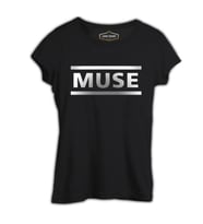 Muse - Logo Siyah Bayan Tshirt