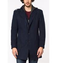 Plt8334 Dewberry Erkek Palto-Lacivert