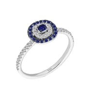 Sirius Pırlanta ve Safir İkon Yüzük 0723R0178