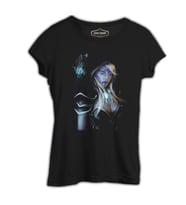 Dota 2 - Drow Ranger 2 Siyah Kadın Tshirt
