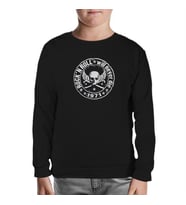 Rock 'N Roll Siyah Çocuk Sweatshirt