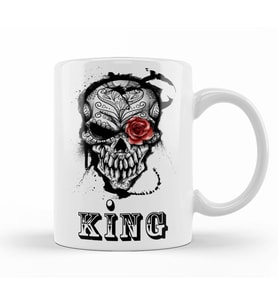 King Queen   Kupa Bardak Porselen