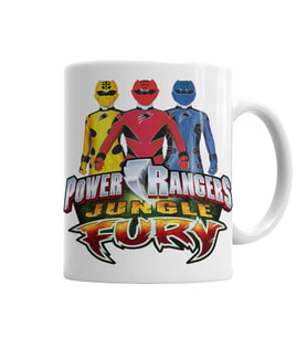 Power Rangers Jungle Fury Kupa Bardak Porselen