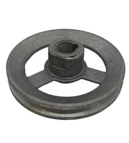 Motor Alüminyum Düz Kasnak / 100MM