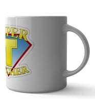 Super Teacher Kupa Bardak (Çok Renkli)