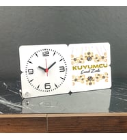 Kuyumcu Ahşap Masa Saati