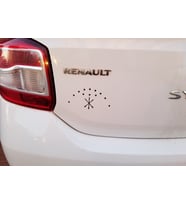 2 adet Ufak Boy Adige çerkes bayrağı araba oto çerkez sticker