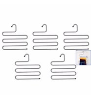 Pazarız Pantolon Askısı Metal Askı Kravat Eşarp Askısı 5Lİ SET