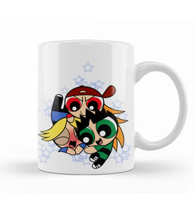 Powerpuff   Girls  Kupa  Bardak Porselen