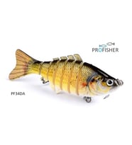 Profisher 7 Eklem 2 Kanca Sahte Balık Yem 15,5 gr 10 cm Bream A