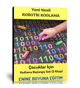 Çocuklar İçin Robotik Kodlama Başlangıç Seti (2 Kitap)