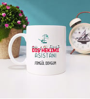 Diş Hekimi Asistanı Kupa Bardak