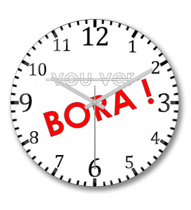 Menos Vou Ver  Duvar Saati Bombeli Gercek Cam