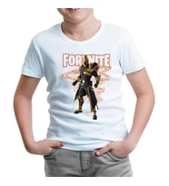 Fortnite - Ultima Knight Beyaz Çocuk Tshirt