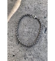 Angelus Model 3mm Kalın Kararmaz Unisex  Bileklik Gümüş Kaplama