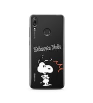 Snoopy Tasarımlı Süper Şeffaf Silikon Telefon Kılıfı Huawei Y7 2019