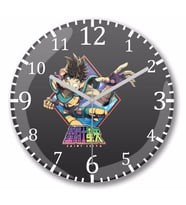 Saint Seiya Knights Duvar Saati Bombeli Gercek Cam