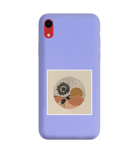 Lila Lansman Telefon Kılıfı Iphone XR