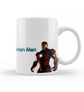 Iron Man Kupa Bardak Porselen