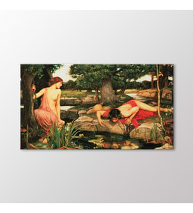 Arty Tablo Echo And Narcissus Tablo (Karışık)