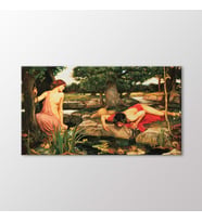 Arty Tablo Echo And Narcissus Tablo (Karışık)