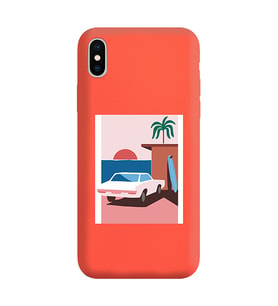 Turuncu Lansman Telefon Kılıfı Iphone X