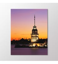 Arty Tablo Kız Kulesi Tablo (Karışık)