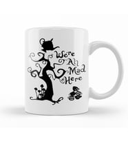 We're All Mad Here Kupa Bardak Porselen