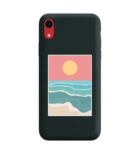 Siyah Lansman Telefon Kılıfı Iphone XR