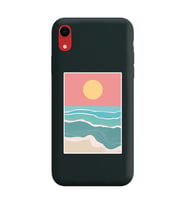 Siyah Lansman Telefon Kılıfı Iphone XR