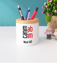 Abiye Hediye Canım Abim Tasarımlı Kişiye Özel Abi Kalemlik