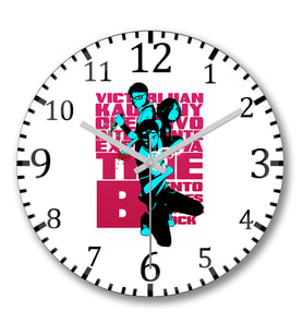 Time Banquition Time Duvar Saati Bombeli Gercek Cam