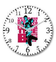Time Banquition Time Duvar Saati Bombeli Gercek Cam