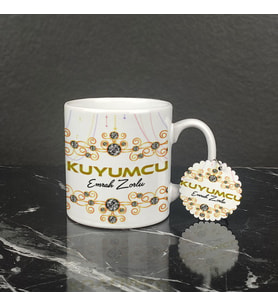 Kuyumcu Kupa Bardak ve Anahtarlık Set