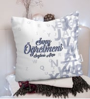 BK Gift Kişiye Özel Sınıf Öğretmeni  Yastık - 5