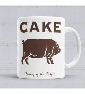 Cake Prolonging The Magic Kupa Bardak Porselen