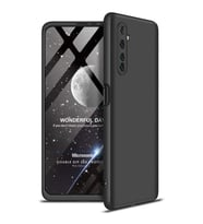Microsonic Realme 6 Kılıf Double Dip 360 Protective Siyah