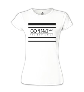 EXO - Exo'Luxion Beyaz Bayan Tshirt