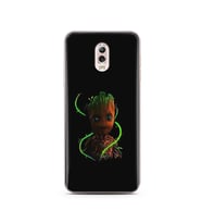 Baby Groot Tasarım Süper Şeffaf Silikon Telefon Kılıfı Samsung C8 