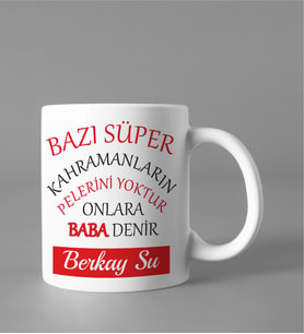 Kişiye Özel Babalar Günü Kupası