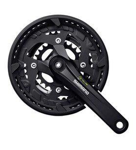 Shimano FC-T4010 Octalink 44/32/22T 175mm Aynakol 9S (Siyah)