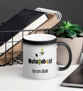 Muhasebeci Sihirli Kupa Bardak
