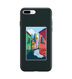 Siyah Lansman Telefon Kılıfı Iphone 7 Plus