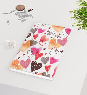 BK Gift Kişiye Özel Sevgililer Günü Beyaz Defter-46