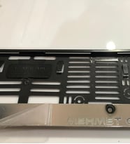 Kişiye Özel Işıklı Plaka Çerçevesi 2 li Set