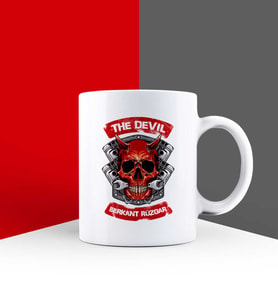 Kişiye Özel Devil Kupa Bardak 85700