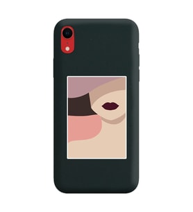 Siyah Lansman Telefon Kılıfı Iphone XR