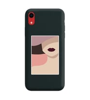 Siyah Lansman Telefon Kılıfı Iphone XR